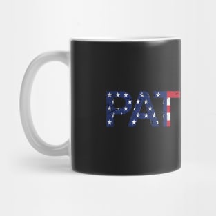 US Flag T-Shirt for Patriotic Americans Who Don't Kneel Mug